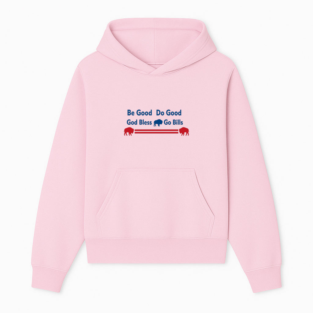 Buffalo Bills Motivational Wall Art - Be Good Do Good God Bless Go Bills - Sports Fan Home Decor, Team Spirit Sign - Hoodie 1758559965988.jpg