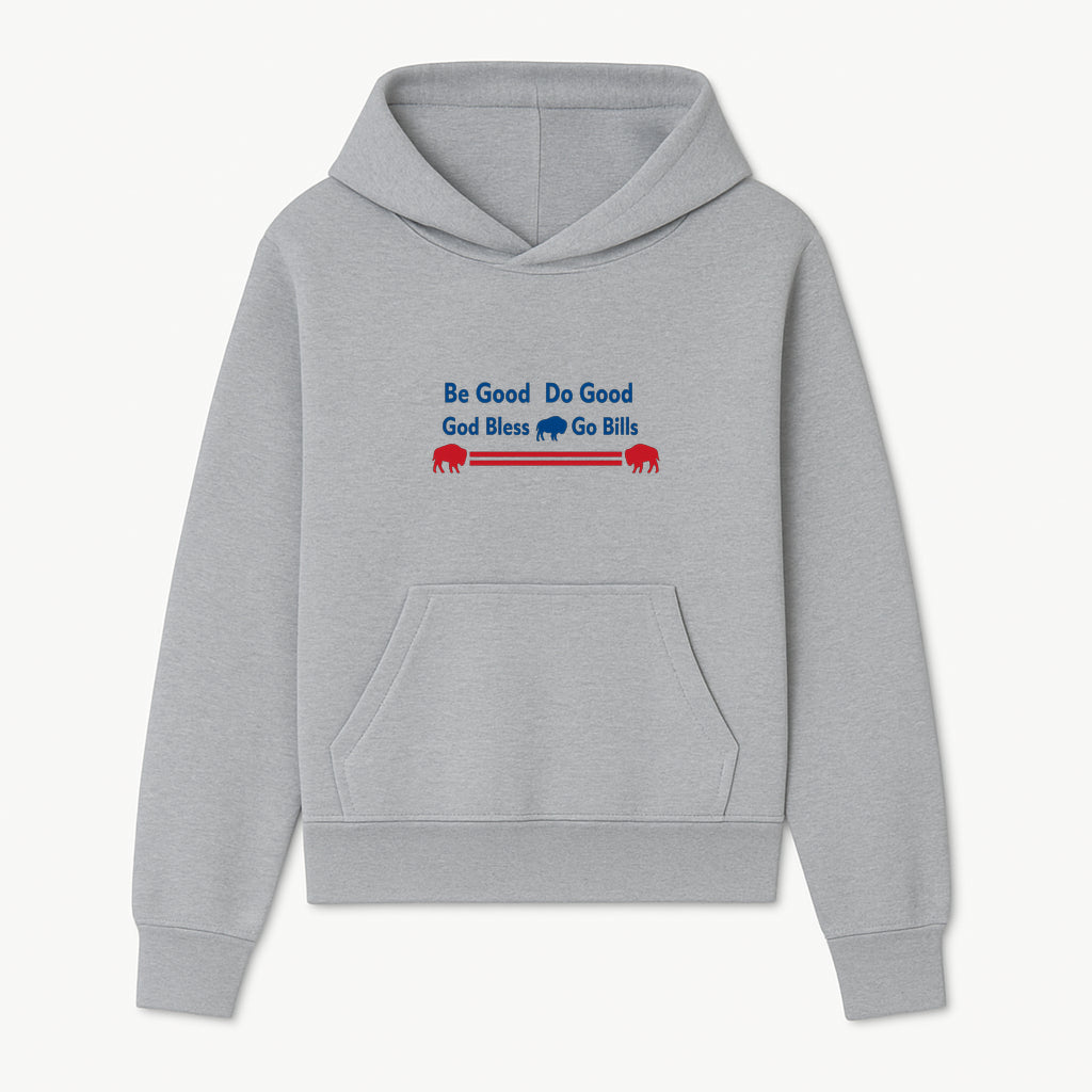 Buffalo Bills Motivational Wall Art - Be Good Do Good God Bless Go Bills - Sports Fan Home Decor, Team Spirit Sign - Hoodie 1758559966555.jpg