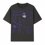 Baltimore Football Fan Decor Bundle - Ravens, Team Spirit, Game Day Elements, Sports Party Decorations, Pittsburgh Rivalry Theme - T-shirt 1758559971831.jpg
