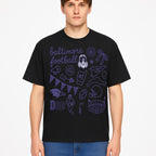 Baltimore Football Fan Decor Bundle - Ravens, Team Spirit, Game Day Elements, Sports Party Decorations, Pittsburgh Rivalry Theme - T-shirt 1758559974139.jpg