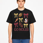 Florida State Seminoles Decor - FSU Go Noles Football Party Decorations, Cheer Bow Graphics for Fans and Alumni, School Spirit Items - T-shirt 1758559974170.jpg