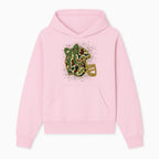 Camo Football Helmet with Bow Graphic Tee - Sports Apparel for Women, Cute Football Gift, Trendy Game Day Outfit - Hoodie 1758559975189.jpg