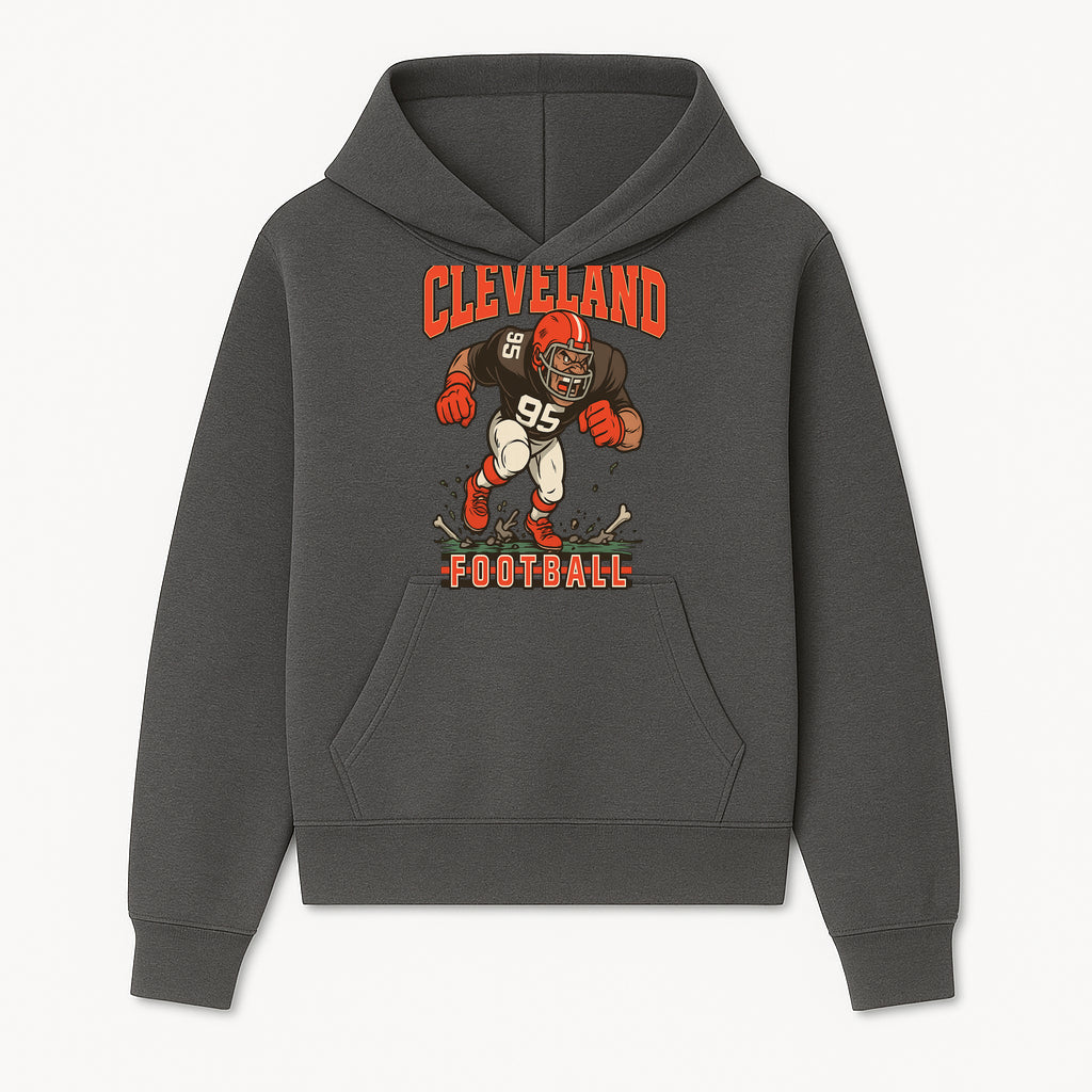 Cleveland Football Retro Graphic Tee - Vintage Style Sports Apparel for Men, Athletic Fan Gear, Team Spirit Shirt - Hoodie 1758559975761.jpg