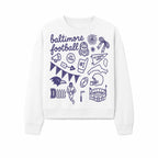 Baltimore Football Fan Decor Bundle - Ravens, Team Spirit, Game Day Elements, Sports Party Decorations, Pittsburgh Rivalry Theme - Sweatshirt 1758559975912.jpg