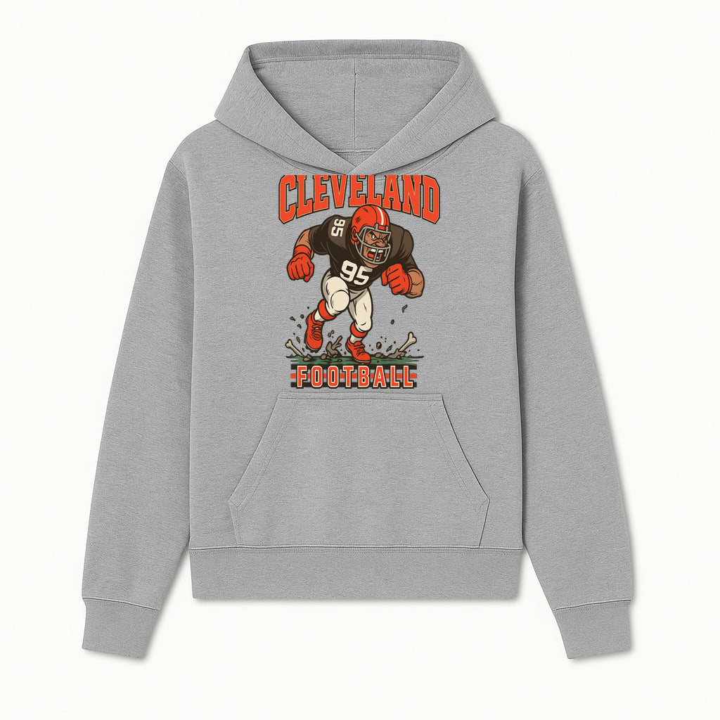 Cleveland Football Retro Graphic Tee - Vintage Style Sports Apparel for Men, Athletic Fan Gear, Team Spirit Shirt - Hoodie 1758559976002.jpg