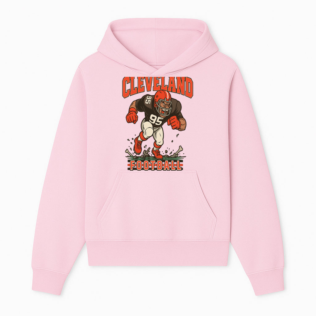 Cleveland Football Retro Graphic Tee - Vintage Style Sports Apparel for Men, Athletic Fan Gear, Team Spirit Shirt - Hoodie 1758559976265.jpg