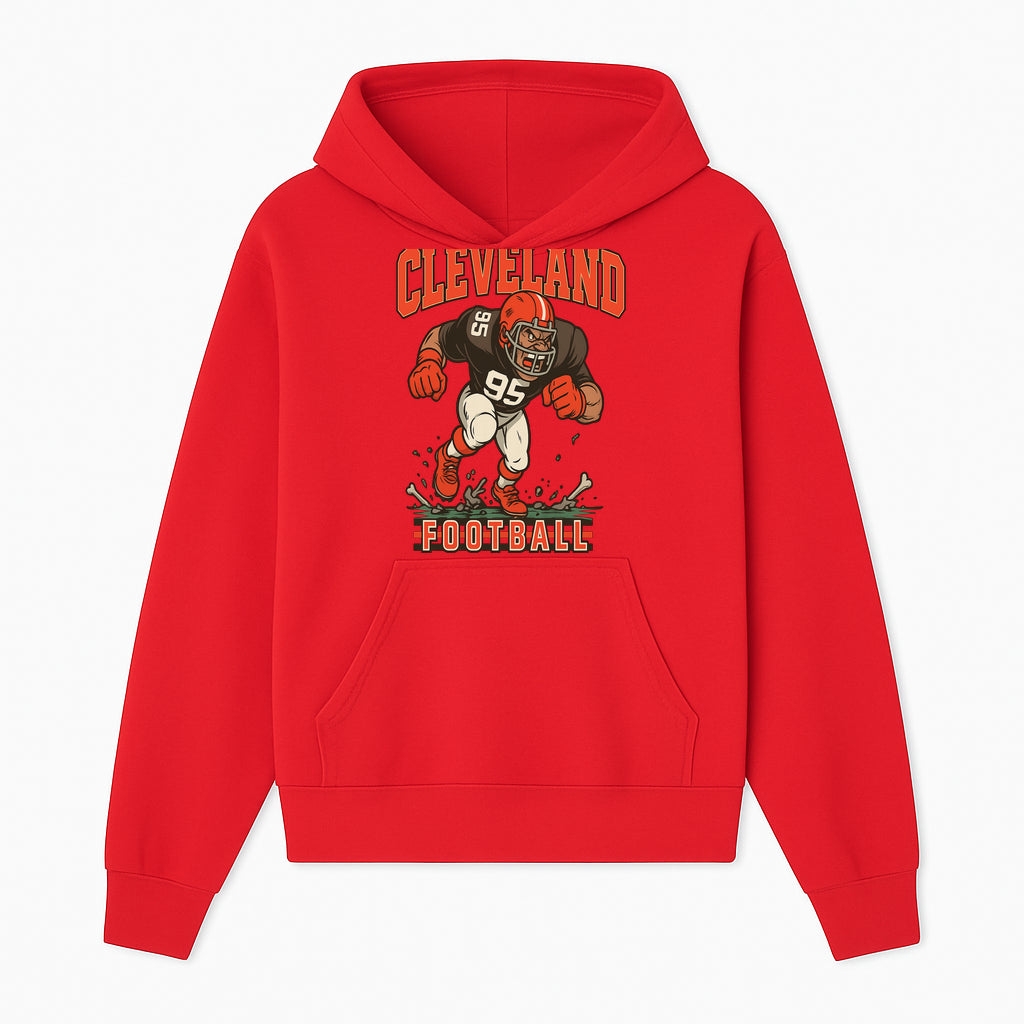 Cleveland Football Retro Graphic Tee - Vintage Style Sports Apparel for Men, Athletic Fan Gear, Team Spirit Shirt - Hoodie 1758559976658.jpg