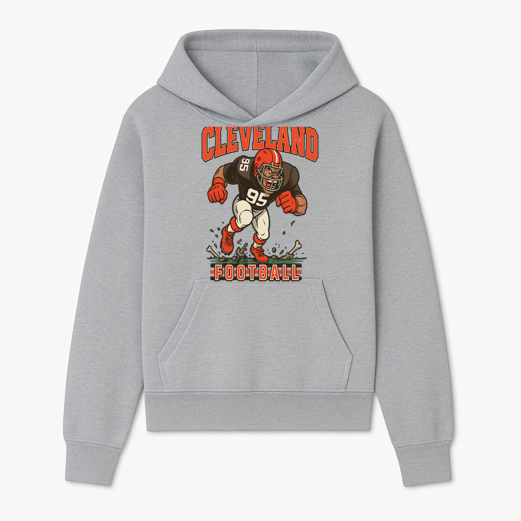 Cleveland Football Retro Graphic Tee - Vintage Style Sports Apparel for Men, Athletic Fan Gear, Team Spirit Shirt - Hoodie 1758559976770.jpg
