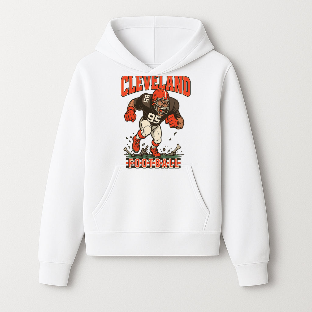 Cleveland Football Retro Graphic Tee - Vintage Style Sports Apparel for Men, Athletic Fan Gear, Team Spirit Shirt - Hoodie 1758559976911.jpg