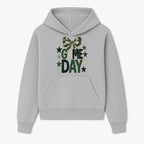Camo Game Day Decor with Bow and Stars, Perfect for Sports Events, Team Spirit, and Home Decoration - Hoodie 1758559977034.jpg