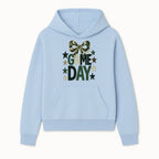 Camo Game Day Decor with Bow and Stars, Perfect for Sports Events, Team Spirit, and Home Decoration - Hoodie 1758559977721.jpg