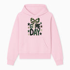 Camo Game Day Decor with Bow and Stars, Perfect for Sports Events, Team Spirit, and Home Decoration - Hoodie 1758559977844.jpg
