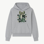 Camo Game Day Decor with Bow and Stars, Perfect for Sports Events, Team Spirit, and Home Decoration - Hoodie 1758559978419.jpg
