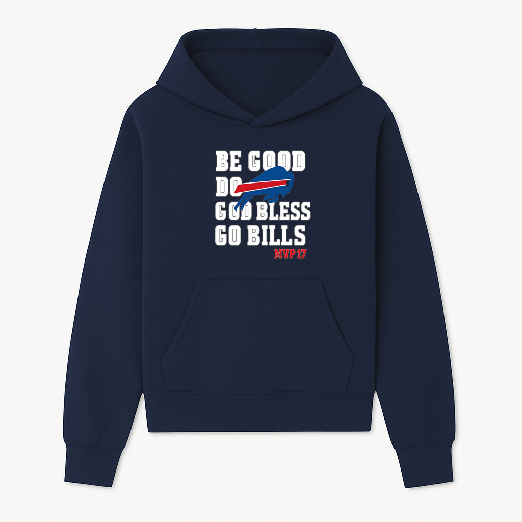 Buffalo Bills MVP 17 Shirt | Be Good, Do Good, God Bless | Football Fan Apparel | Team Spirit Clothing - Hoodie 1758559978944.jpg