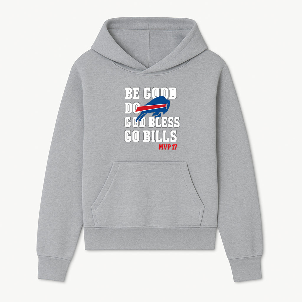 Buffalo Bills MVP 17 Shirt | Be Good, Do Good, God Bless | Football Fan Apparel | Team Spirit Clothing - Hoodie 1758559979205.jpg