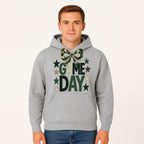Camo Game Day Decor with Bow and Stars, Perfect for Sports Events, Team Spirit, and Home Decoration - Hoodie 1758559979682.jpg