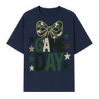 Camo Game Day Decor with Bow and Stars, Perfect for Sports Events, Team Spirit, and Home Decoration - T-shirt 1758559980986.jpg