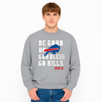 Buffalo Bills MVP 17 Shirt | Be Good, Do Good, God Bless | Football Fan Apparel | Team Spirit Clothing - Sweatshirt 1758559986179.jpg
