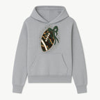 Camouflage Football with Bow Wrap - Fun Sports Decor, Rustic Wall Art, Perfect for Game Day, Gift for Football Lovers - Hoodie 1758559987239.jpg