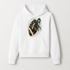 Camouflage Football with Bow Wrap - Fun Sports Decor, Rustic Wall Art, Perfect for Game Day, Gift for Football Lovers - Hoodie 1758559987404.jpg