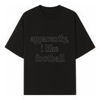 Apparently, I Like Football - Funny Sports Tee for Football Fans, Casual Wear, Perfect Gift for Sports Lovers - T-shirt 1758559988697.jpg