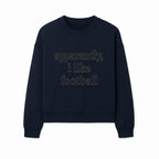 Apparently, I Like Football - Funny Sports Tee for Football Fans, Casual Wear, Perfect Gift for Sports Lovers - Sweatshirt 1758559992660.jpg