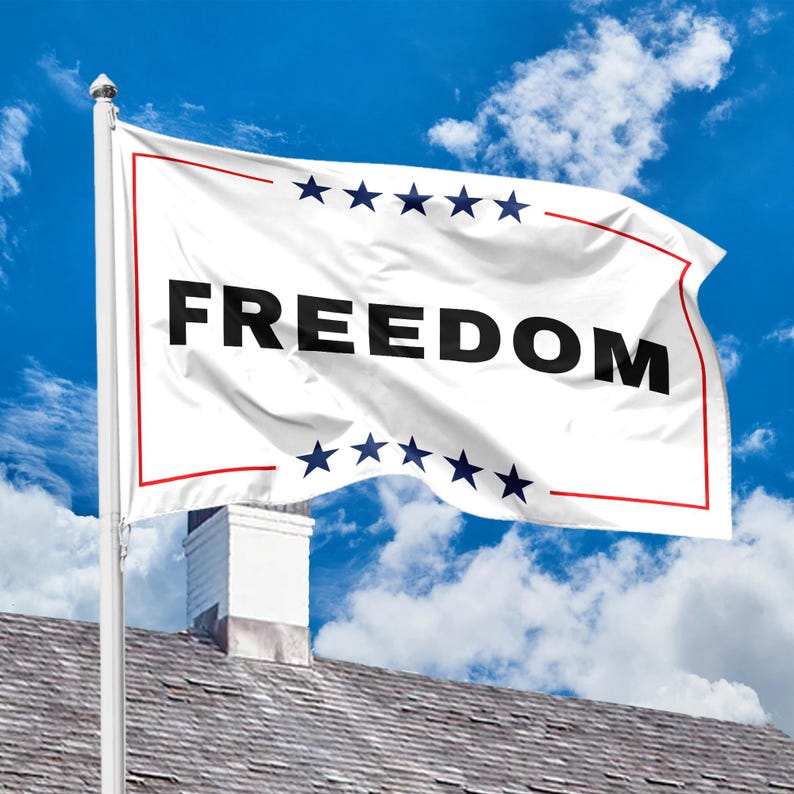 Freedom Charlie Kirk House Flag Activist  Human Rights Support Flag Political Awareness House Flag Justice For Charlie Kirk Flag 1758600688887.jpg