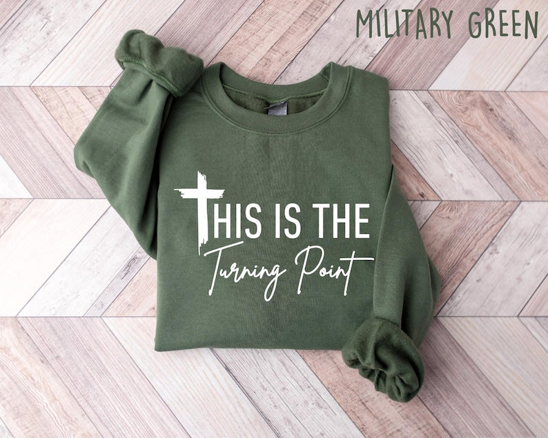 This Is The Turning Point Charlie Kirk Shirt Patriotic American Sweatshirt Rip Charlie Kirk True Patriot Charlie Kirk Freedom Shirt 1758601366575.jpg