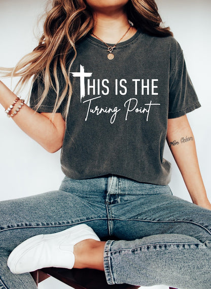 This Is The Turning Point Charlie Kirk Shirt Patriotic American Sweatshirt Rip Charlie Kirk True Patriot Charlie Kirk Freedom Shirt 1758601366837.jpg