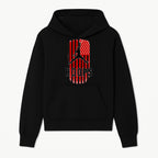 Basketball Hoops Graphic Tee with Retro American Flag Design Perfect for Sports Fans and Athletes - Hoodie 1758681887933.jpg