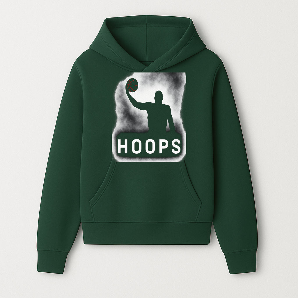 Basketball Hoops Graphic Tee - Vintage Style Athlete Silhouette T-shirt for Sports Fans and Players - Hoodie 1758681888703.jpg