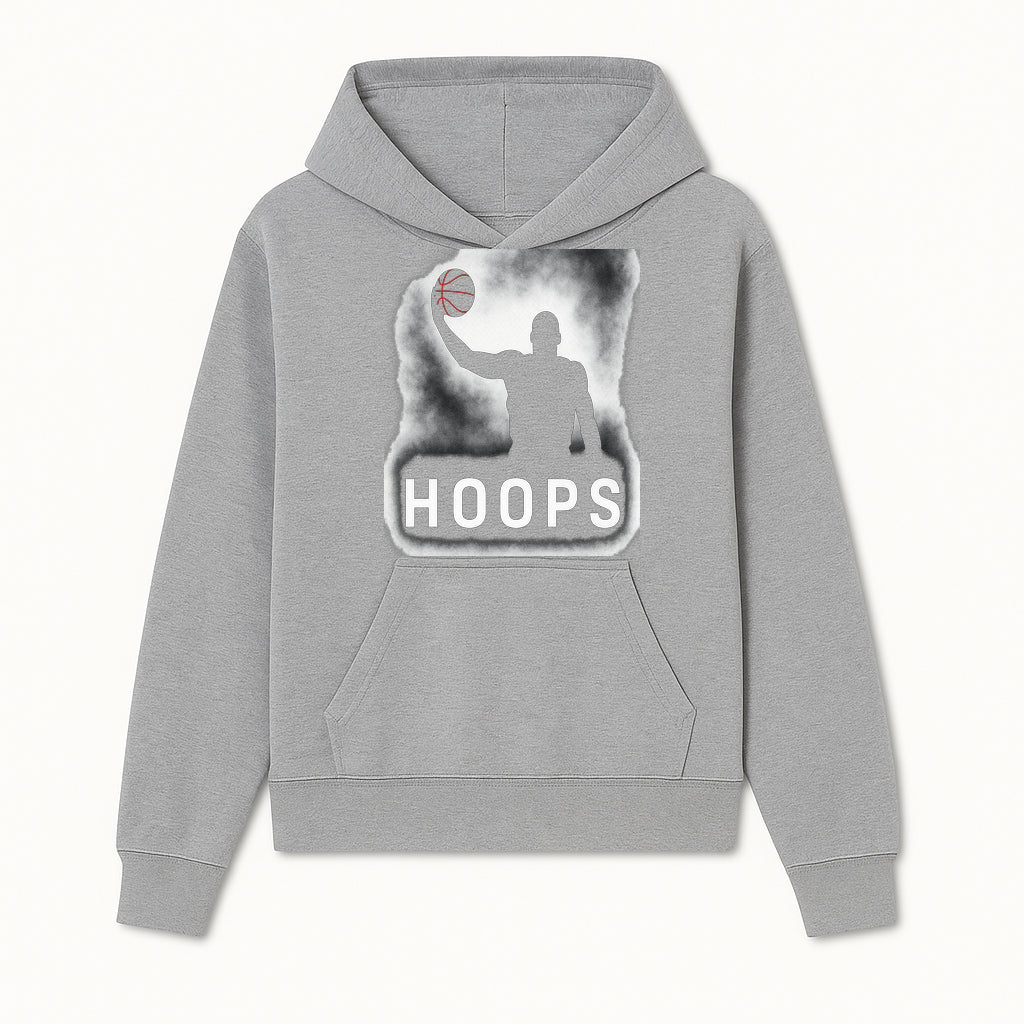 Basketball Hoops Graphic Tee - Vintage Style Athlete Silhouette T-shirt for Sports Fans and Players - Hoodie 1758681888819.jpg