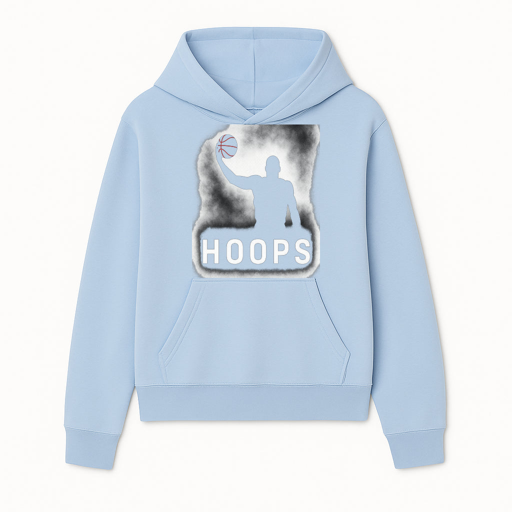 Basketball Hoops Graphic Tee - Vintage Style Athlete Silhouette T-shirt for Sports Fans and Players - Hoodie 1758681888949.jpg