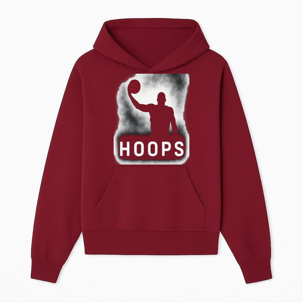 Basketball Hoops Graphic Tee - Vintage Style Athlete Silhouette T-shirt for Sports Fans and Players - Hoodie 1758681889230.jpg