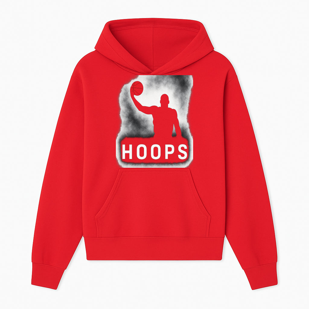 Basketball Hoops Graphic Tee - Vintage Style Athlete Silhouette T-shirt for Sports Fans and Players - Hoodie 1758681889523.jpg