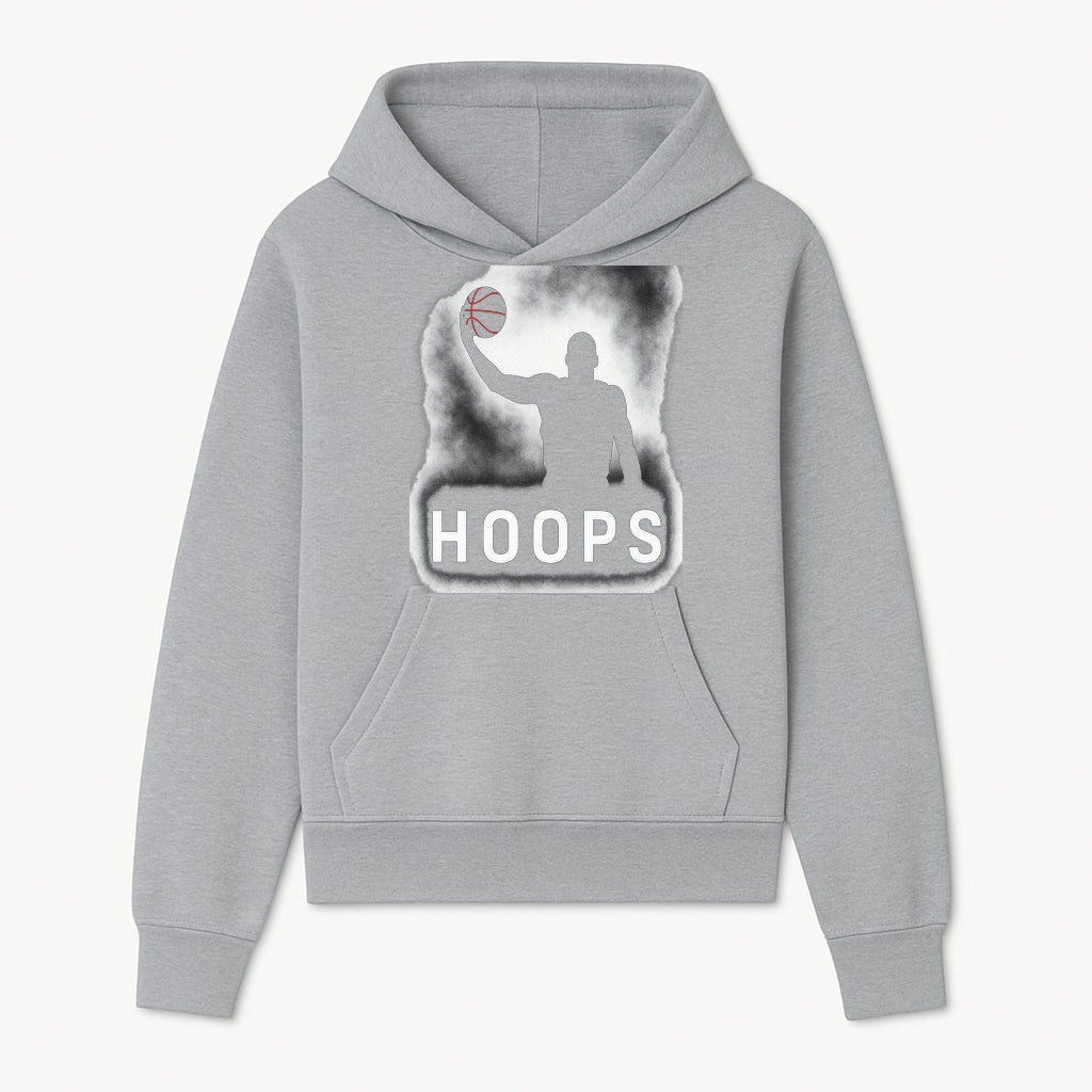 Basketball Hoops Graphic Tee - Vintage Style Athlete Silhouette T-shirt for Sports Fans and Players - Hoodie 1758681889641.jpg