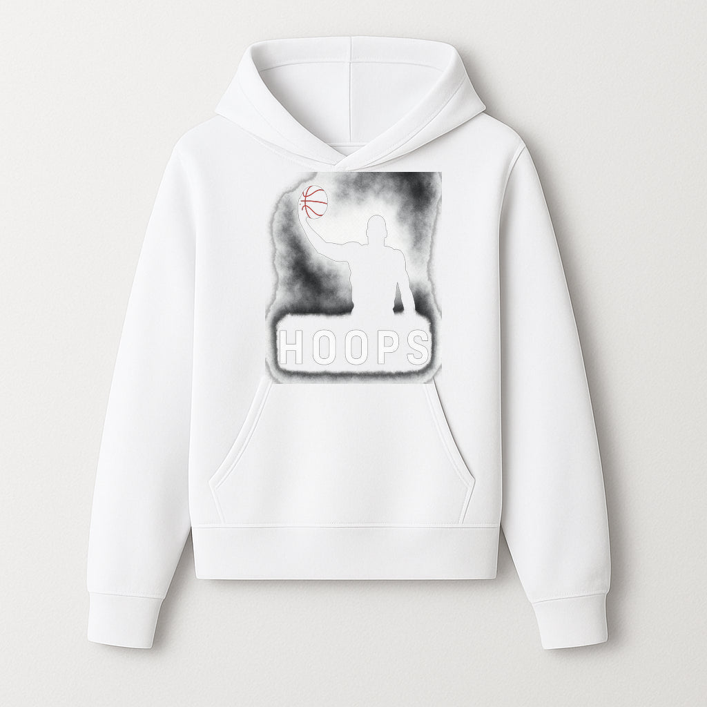 Basketball Hoops Graphic Tee - Vintage Style Athlete Silhouette T-shirt for Sports Fans and Players - Hoodie 1758681889771.jpg
