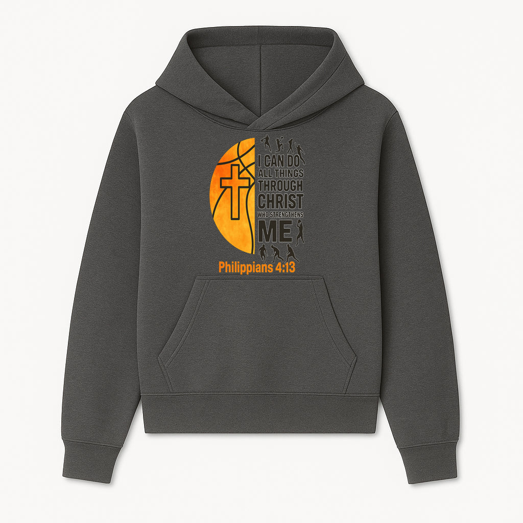 Basketball Faith Tee - I Can Do All Things Through Christ, Philippians 4:13, Sporty Christian Apparel - Hoodie 1758681891274.jpg