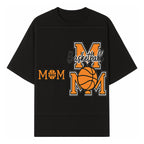 Basketball Mom T-Shirt, Sporty Orange & Black Design, Perfect Gift for Basketball Moms, Team Spirit Apparel - T-shirt 1758681892392.jpg