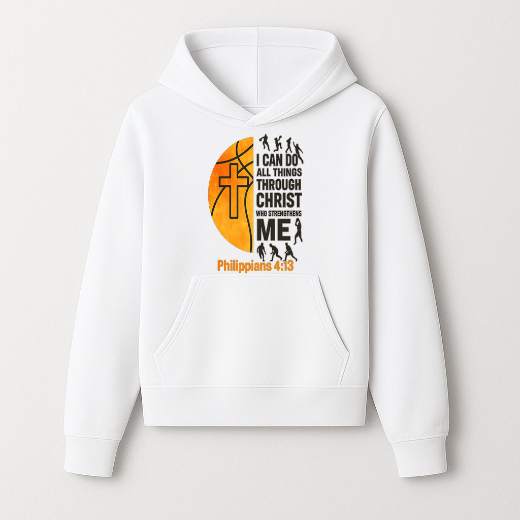 Basketball Faith Tee - I Can Do All Things Through Christ, Philippians 4:13, Sporty Christian Apparel - Hoodie 1758681892456.jpg