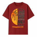 Basketball Faith Tee - I Can Do All Things Through Christ, Philippians 4:13, Sporty Christian Apparel - T-shirt 1758681894886.jpg