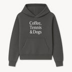 Coffee, Tennis & Dogs Wall Art Print Fun Home Decor for Dog Lovers, Coffee Enthusiasts, and Tennis Fans Inspirational Quote - Hoodie 1758683315239.jpg