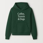 Coffee, Tennis & Dogs Wall Art Print Fun Home Decor for Dog Lovers, Coffee Enthusiasts, and Tennis Fans Inspirational Quote - Hoodie 1758683315356.jpg