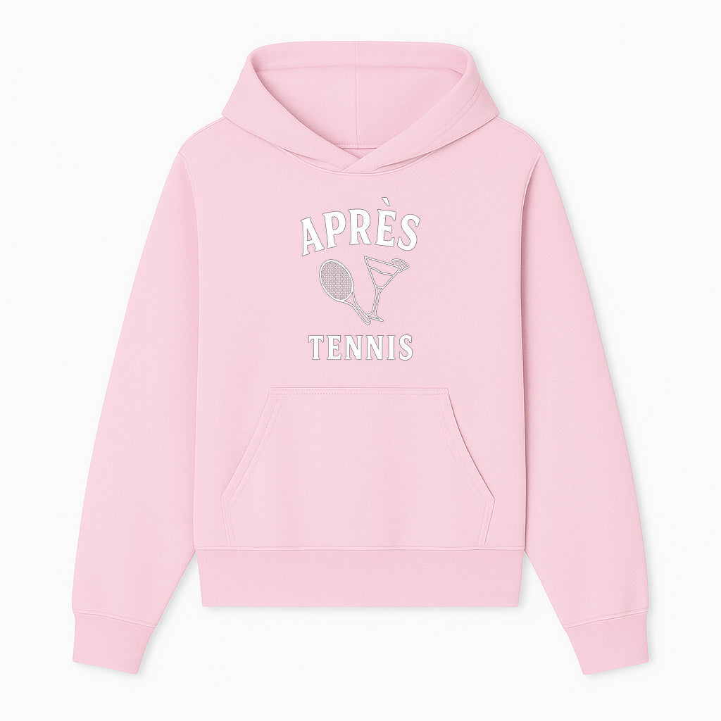 Apr s Tennis Lounge Sign | Tennis Themed Decor | Cocktail & Racket Art | Sports Sporty Home Decoration | Unique Gift Idea for Players - Hoodie 1758683315787.jpg
