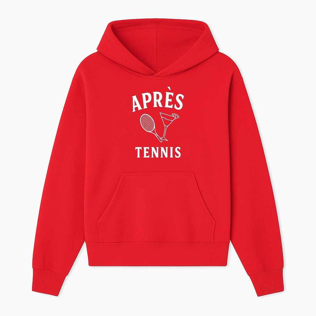 Apr s Tennis Lounge Sign | Tennis Themed Decor | Cocktail & Racket Art | Sports Sporty Home Decoration | Unique Gift Idea for Players - Hoodie 1758683316229.jpg