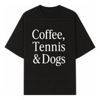 Coffee, Tennis & Dogs Wall Art Print Fun Home Decor for Dog Lovers, Coffee Enthusiasts, and Tennis Fans Inspirational Quote - T-shirt 1758683318212.jpg