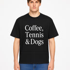 Coffee, Tennis & Dogs Wall Art Print Fun Home Decor for Dog Lovers, Coffee Enthusiasts, and Tennis Fans Inspirational Quote - T-shirt 1758683320818.jpg