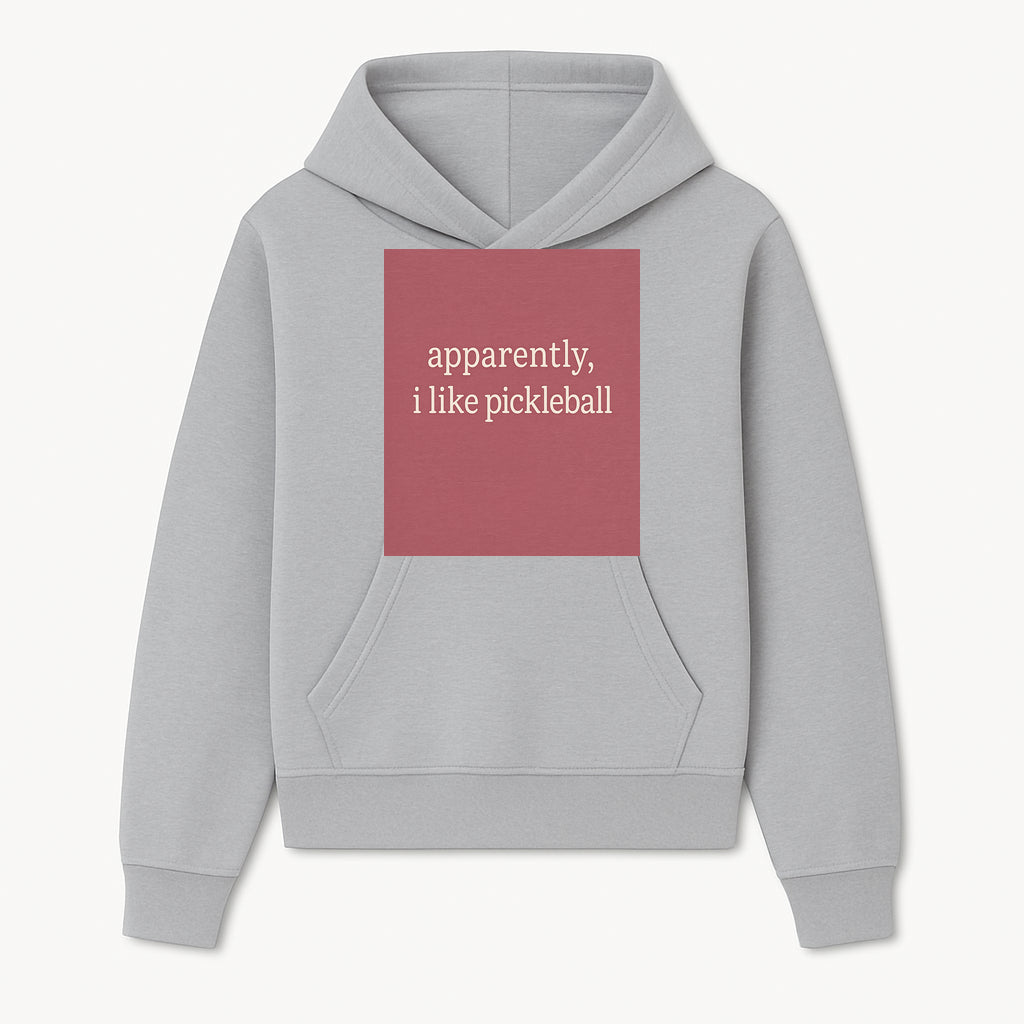 Apparently, I Like Pickleball T-Shirt for Fun Sports Lovers - Unique Graphic Tee for Pickleball Fans - Hoodie 1758685025637.jpg