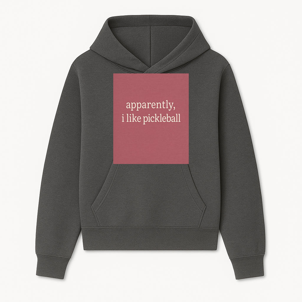 Apparently, I Like Pickleball T-Shirt for Fun Sports Lovers - Unique Graphic Tee for Pickleball Fans - Hoodie 1758685025924.jpg