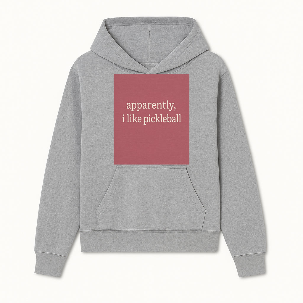 Apparently, I Like Pickleball T-Shirt for Fun Sports Lovers - Unique Graphic Tee for Pickleball Fans - Hoodie 1758685026218.jpg